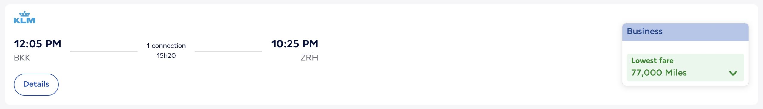 KLM 777-300ER Business Class Review – Example Award Booking For KLM Business Class Via Air France-KLM Flying Blue